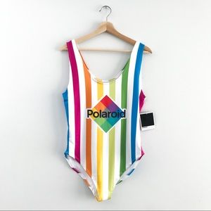Polaroid one piece bathing suit! NWT size XL